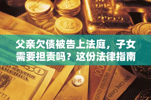 北京父亲欠债被告上法庭，子女需要担责吗？这份法律指南必须看完