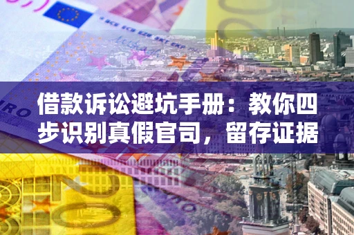 北京借款诉讼避坑手册：教你四步识别真假官司，留存证据不踩雷