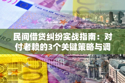 北京民间借贷纠纷实战指南：对付老赖的3个关键策略与调解盲区解析