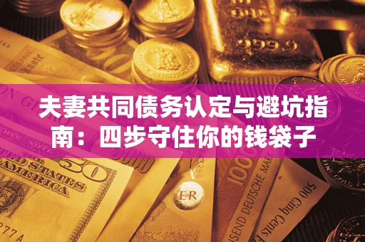 北京夫妻共同债务认定与避坑指南：四步守住你的钱袋子