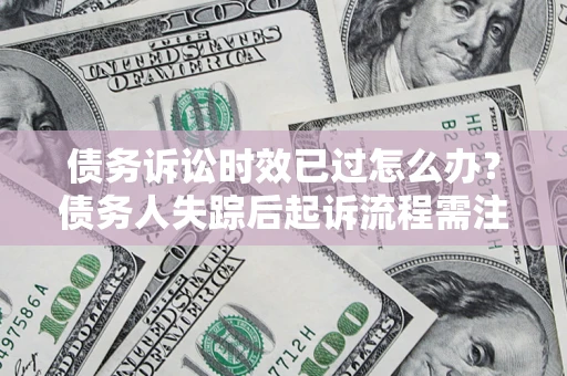 北京债务诉讼时效已过怎么办？债务人失踪后起诉流程需注意什么？