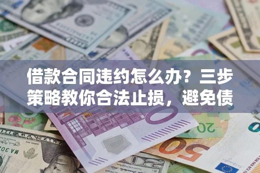 北京借款合同违约怎么办？三步策略教你合法止损，避免债务危机升级